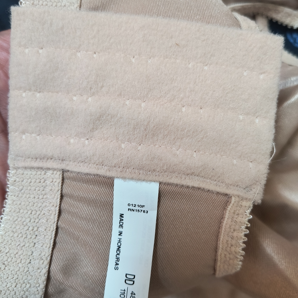 Bali Classic Support Bra (3)- Beige - Picture 4 of 6